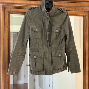H&M Women's Olive Utility Jacket